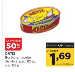 Alimerka ORTIZ Bonito en aceite de oliva oferta