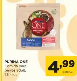 Alimerka PURINA ONE Comida para perros adult oferta