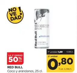 Alimerka RED BULL Coco y arándanos oferta