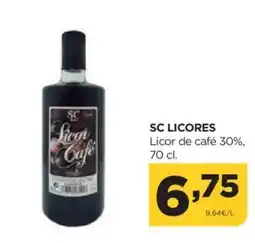 Alimerka SC LICORES Licor de café oferta