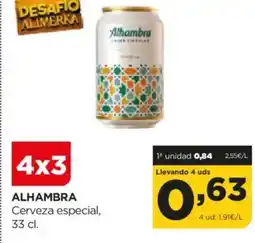 Alimerka ALHAMBRA Cerveza especial oferta