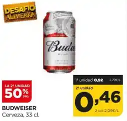 Alimerka BUDWEISER Cerveza oferta
