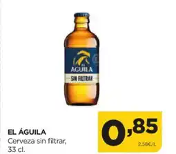 Alimerka EL ÁGUILA Cerveza sin filtrar oferta