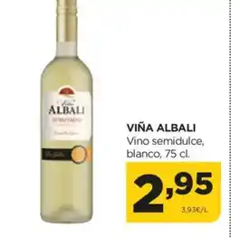Alimerka VIÑA ALBALI Vino semidulce, blanco oferta