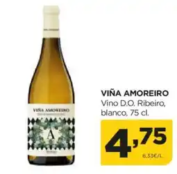 Alimerka VIÑA AMOREIRO Vino D.O. Ribeiro, blanco oferta