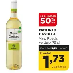 Alimerka MAYOR CASTILLA Vino Rueda, verdejo oferta