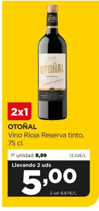 Alimerka OTOÑAL Vino Rioja Reserva tinto oferta