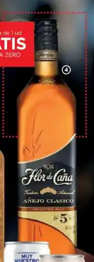 Alimerka FLOR DE CAÑA Ron añejo clásico oferta