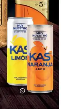 Alimerka KAS Limón o naranja zero oferta