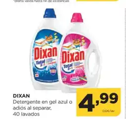 Alimerka DIXAN Detergente en gel azul o adiós al separar oferta