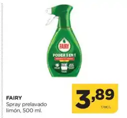 Alimerka FAIRY Spray prelavado limón oferta