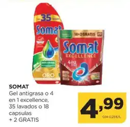 Alimerka SOMAT Gel antigrasa o4 en 1 excellence oferta