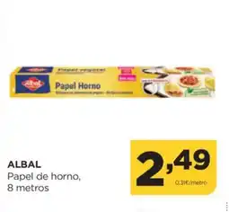 Alimerka ALBAL Papel de horno, 8 metros oferta