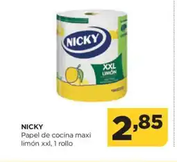 Alimerka NICKY Papel de cocina maxi oferta