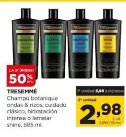Alimerka TRESEMMÉ Champú botanique ondas & rizos, cuidado oferta