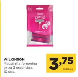 Alimerka WILKINSON Maquinilla femenina extra 2 essentials oferta