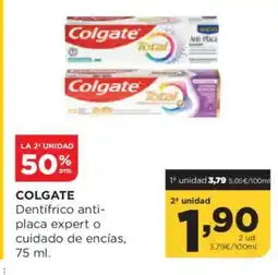 Alimerka COLGATE Dentifrico anti- placa expert o cuidado de encías oferta