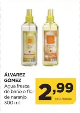 Alimerka ÁLVAREZ GÓMEZ Agua fresca de baño o flor de naranjo oferta