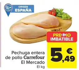Carrefour CARREFOUR Pechuga entera de pollo oferta
