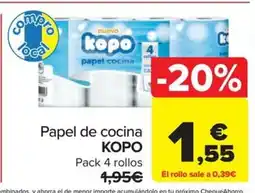 Carrefour KOPO Papel de cocina oferta
