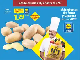 Lidl Patata oferta