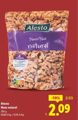 Lidl ALESTO Nuez natural oferta