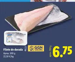 Lidl Filete de dorada oferta