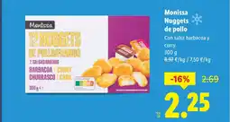 Lidl MONISSA Nuggets de pollo oferta