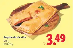 Lidl Empanada de atún oferta