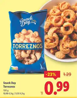 Lidl SNACK DAY Torreznos oferta