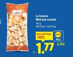 Lidl LA CESTERA Mini pan tostado oferta
