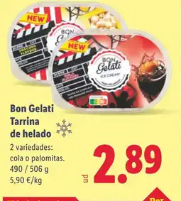Lidl BON GELATI Tarrina de helado oferta