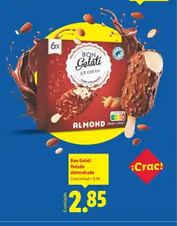 Lidl BON GELATI Helado almendrado oferta