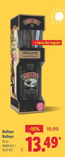 Lidl BAILEYS oferta
