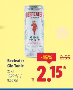 Lidl BEEFEATER Gin Tonic oferta