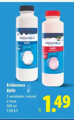 Lidl ERIDANOUS Kéfir oferta