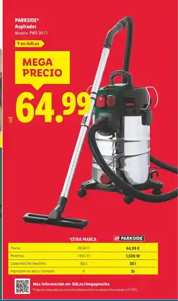 Lidl PARKSIDE Aspirador oferta