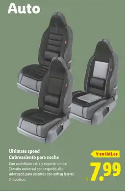 Lidl Ultimate speed Cubreasiento para coche oferta