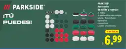 Lidl PARKSIDE Accesorios de pulido y esponjas oferta