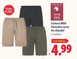 Lidl ESMARA Pantalón corto de chándal oferta