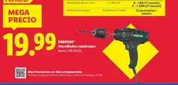 Lidl PARKSIDE Atornilladora taladradora oferta