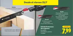 Lidl PARKSIDE Performance Sierra japonesa oferta