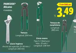 Lidl PARKSIDE Alicates oferta