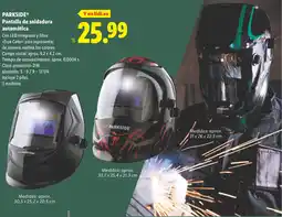 Lidl PARKSIDE Pantalla de soldadura automática oferta