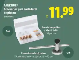 Lidl PARKSIDE Accesorios para cortadores de plasma oferta