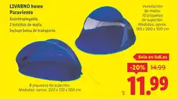Lidl LIVARNO home Paraviento oferta