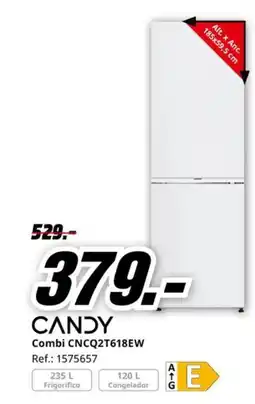 MediaMarkt CANDY Combi CNCQ2T618EW oferta