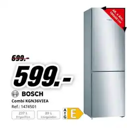 MediaMarkt BOSCH Combi KGN36VIEA oferta