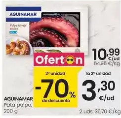 Eroski Aguinamar - pata pulpo oferta