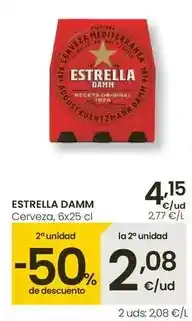 Eroski Estrella damm - cerveza oferta